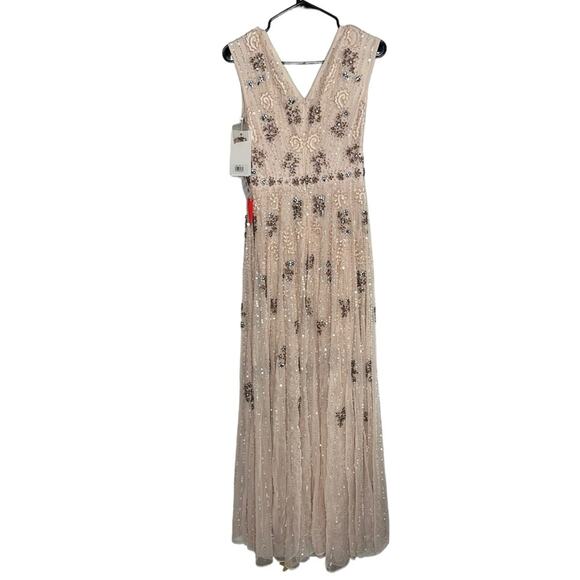 Mac Duggal 93575 Embellished Cap Sleeve Gown - Picture 7 of 13